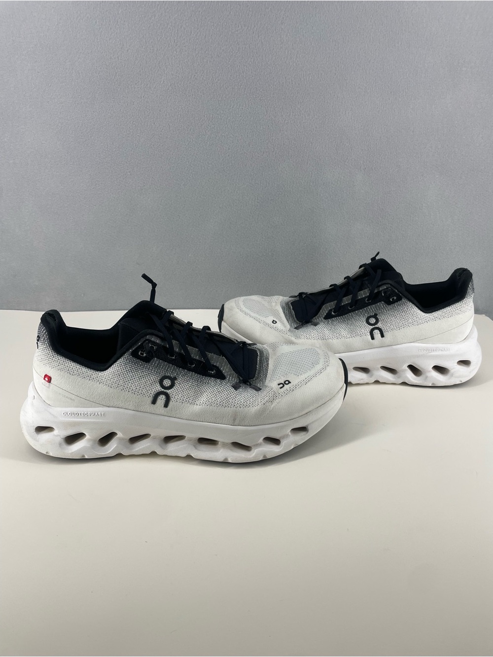 On Cloudtilt Running Shoes Black Ivory Womens Size 11 Sneakers 3ME10101430